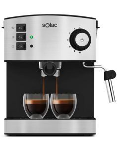 CAFETERA AUTOMATICA ESPRESSO INOX 850 W 20 BAR
