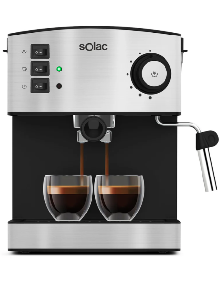 CAFETERA AUTOMATICA ESPRESSO INOX 850 W 20 BAR