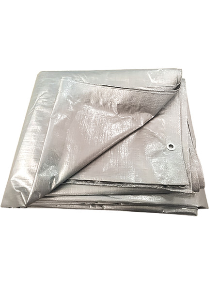 TOLDO MULTIUSO PLATA 115 GRS 5X8 M