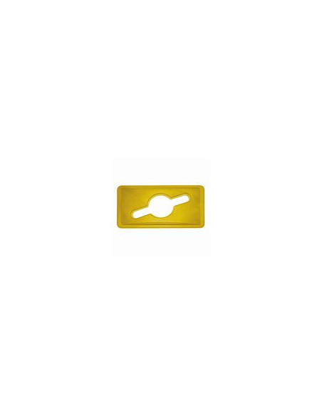 CONTENEDOR ABIERTO ZEUS AMARILLO 65 L