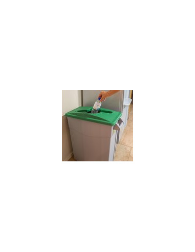 CONTENEDOR ABIERTO ZEUS VERDE 65 L