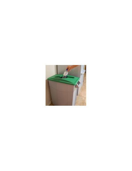 CONTENEDOR ABIERTO ZEUS VERDE 65 L