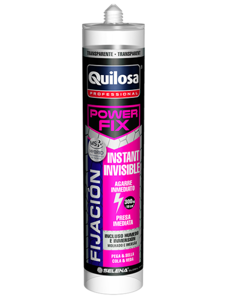 ADHESIVO MONTAJE FIX INVISIBLE TRANS 280 ML