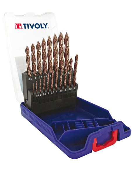 BROCA HSS TSP DIN 338 JG 19PZS 1 - 10 MM