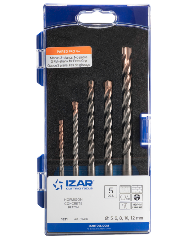 BROCA WIDIA JGO 5 PZS 5-12 MM