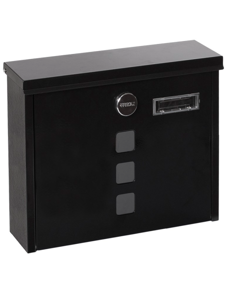 BUZON EXTERIOR ACERO CHANCE NEGRO