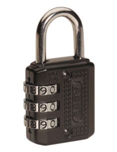 CANDADO COMBINACION NEGRO SERIE 715 20 MM