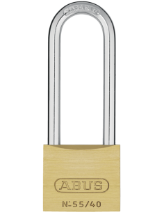 CANDADO LATON ARCO EXTRALARGO SERIE 713 40 MM