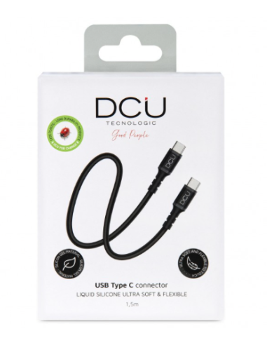 CONEXION USB TIPO C-USB TIPO C NEGRO 1,5 M