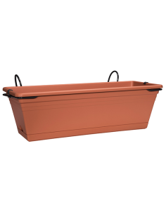 JARDINERA BALCON+BANDEJA TIERRA 40 CM