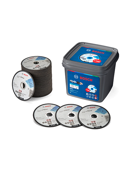 LOTE 100 DISCOS C METAL 115 MM