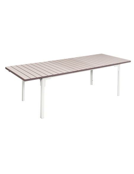 MESA EXT ACER/HDPE GENOVA 180X89.5X7