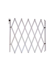 VALLA MASCOTAS STOP FIX BLANCA 60-110X83