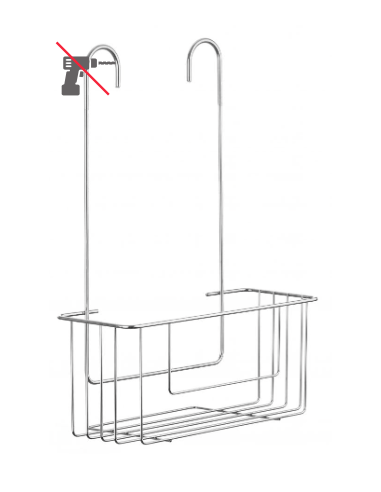 ESTANTE AIR C/COLGADOR BLANCO