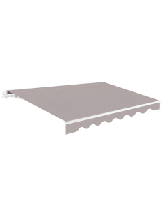 TOLDO RETRACTIL GRIS CENIZA 3X2,5