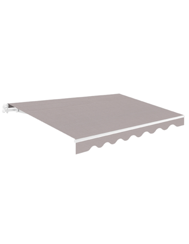 TOLDO RETRACTIL GRIS CENIZA 3X2,5