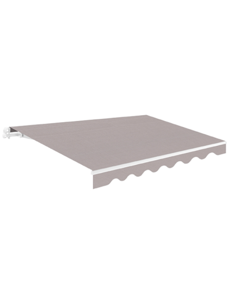 TOLDO RETRACTIL GRIS CENIZA 3X2,5