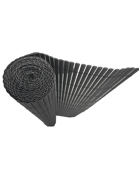 CAÑIZO PVC DOBLE GRIS 2X3 M