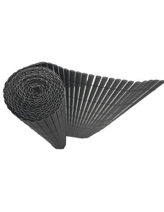 CAÑIZO PVC DOBLE GRIS 1,5X3 M