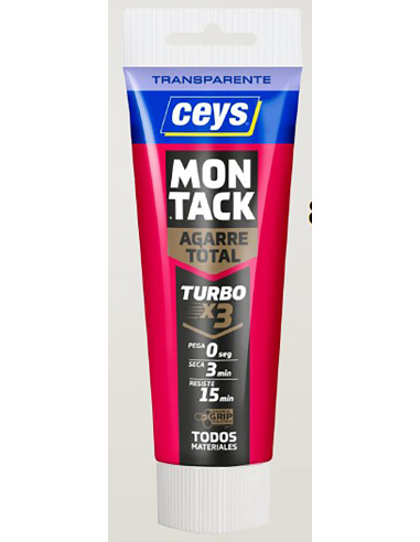 ADHESIVO MONTAJE MONTACK TRANS 125 ML