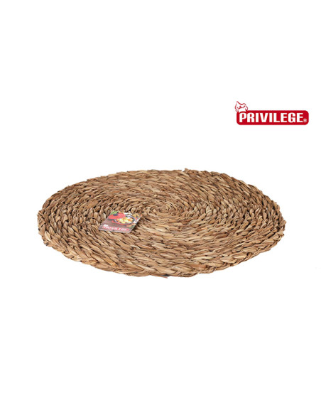 SALVAMANTEL REDONDO MIMBRE 35 CM