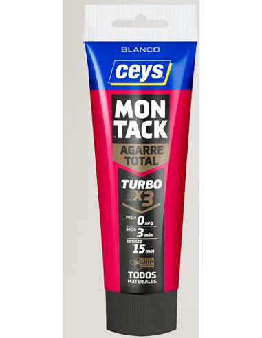 ADHESIVO MONTAJE MONTACK BLANCO 125 ML