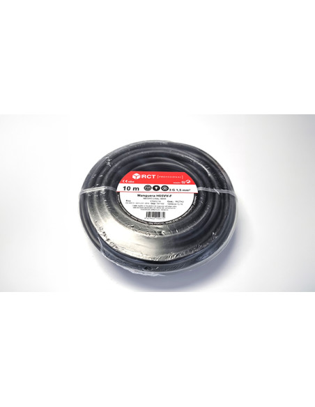 CABLE MANGUERA NEGRA H05VV-F CPR R100 2X1