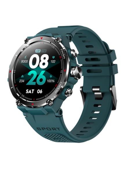 Smartwatch GPS Geotrack AMOLED 1,43" negro