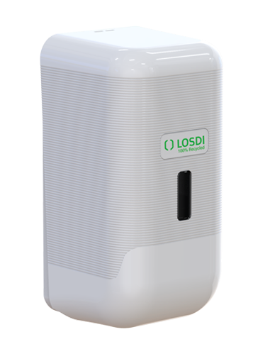 DOSIFICADOR AUTOM JABON ESPUMA BLANCO 1,1 L