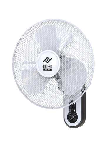 VENTILADOR PARED 3 VELOC C/MANDO 45 W