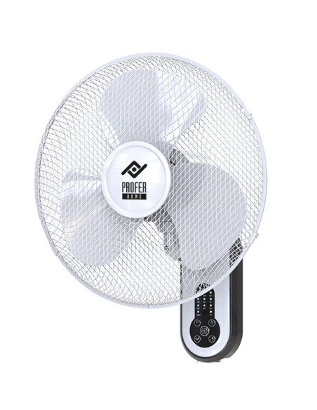 VENTILADOR PARED 3 VELOC C/MANDO 45 W