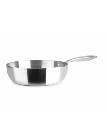 SARTEN HONDA INOX+ALUM+INOX TRIPLY NATURAL 24 CM