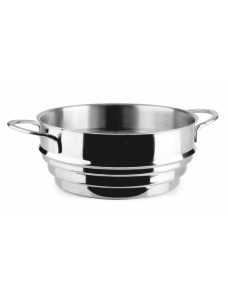 COCEDOR VAPOR CESTILLO INOX NOAH 20-22-24CM