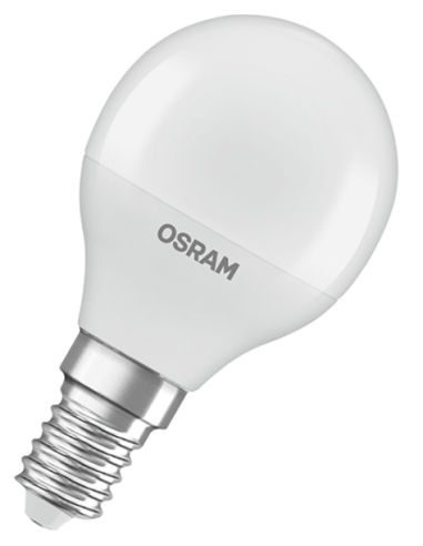 LAMPARA LED ESFERICA 865 E14 LF 6500 470LM 4,9 W
