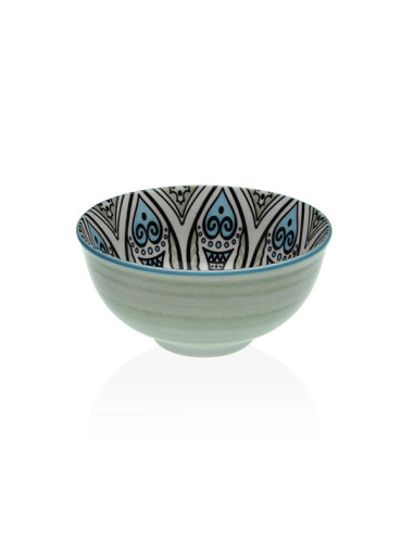BOL PORCELANA VERDE SET-6 11,5 CM