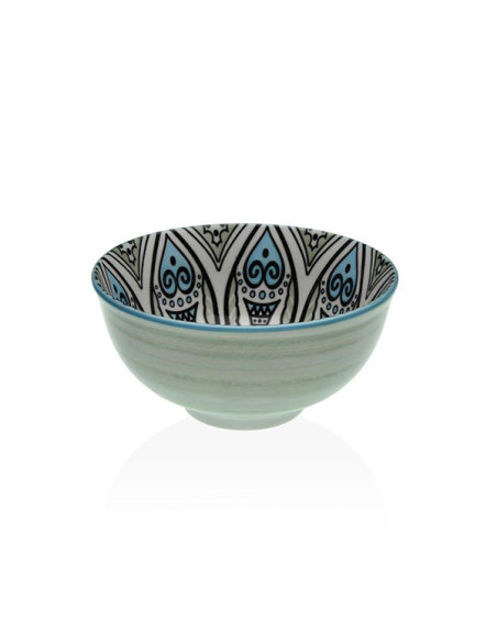BOL PORCELANA VERDE SET-6 11,5 CM