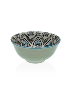 BOL PORCELANA VERDE SET-6 15,5 CM