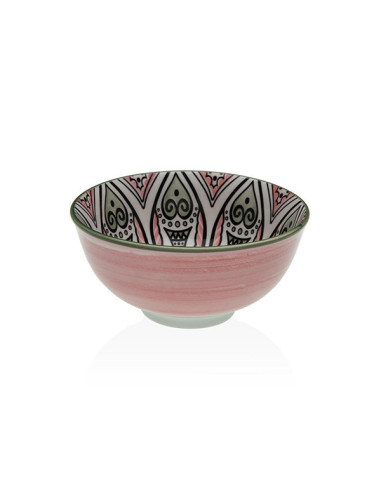 BOL PORCELANA ROSA SET-6 11,5 CM