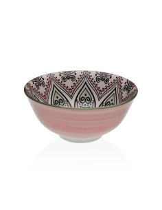 BOL PORCELANA ROSA SET-6 15,5 CM