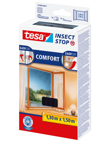MOSQUITERA VENTANAS NEGRA 1,7X1,8 M