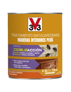 MATACARCOMAS MADERA INTERIOR PLUS 2,5 L