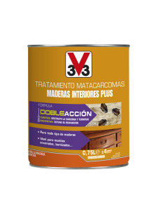 MATACARCOMAS MADERA INTERIOR PLUS 750 ML