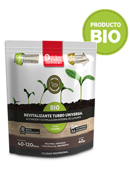 REVITALIZANTE TURBO UNIVERSAL BIO C/15 SOBRES 40 G