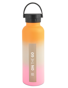 BOTELLA TERMO ON THE GO ROSA DEGRADADA 750 ML