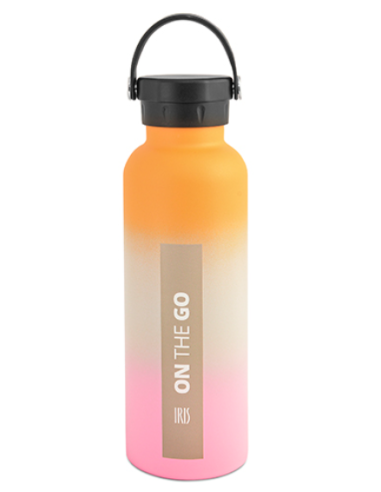 BOTELLA TERMO ON THE GO ROSA DEGRADADA 750 ML