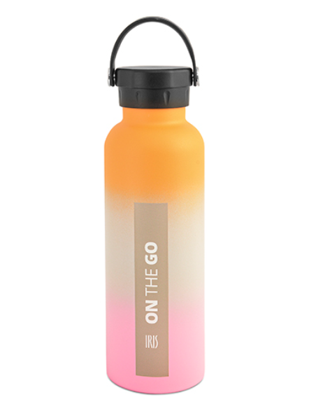 BOTELLA TERMO ON THE GO ROSA DEGRADADA 750 ML
