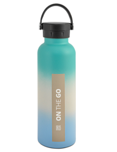 BOTELLA TERMO ON THE GO AZUL DEGRADADA 750 ML