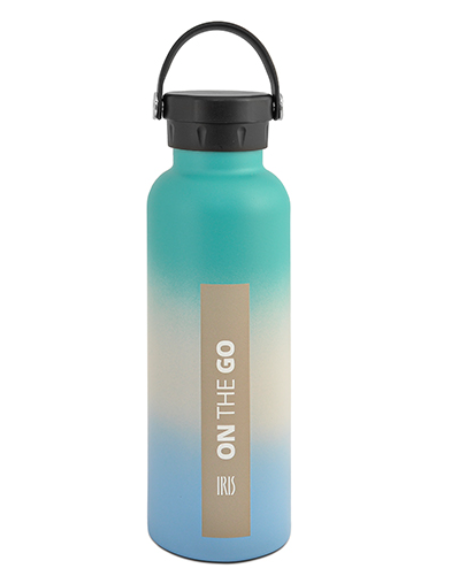 BOTELLA TERMO ON THE GO AZUL DEGRADADA 750 ML