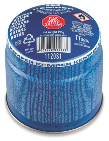 CARTUCHO GAS PERFORABLE 190 G