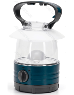 LAMPARA CAMPING AZUL 55LM 4 PILAS AA 0,9 W